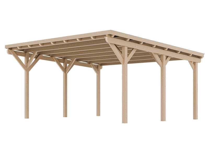 wiata-garazowa-dwustanowiskowa (2) wiata garażowa dwustanowiskowa