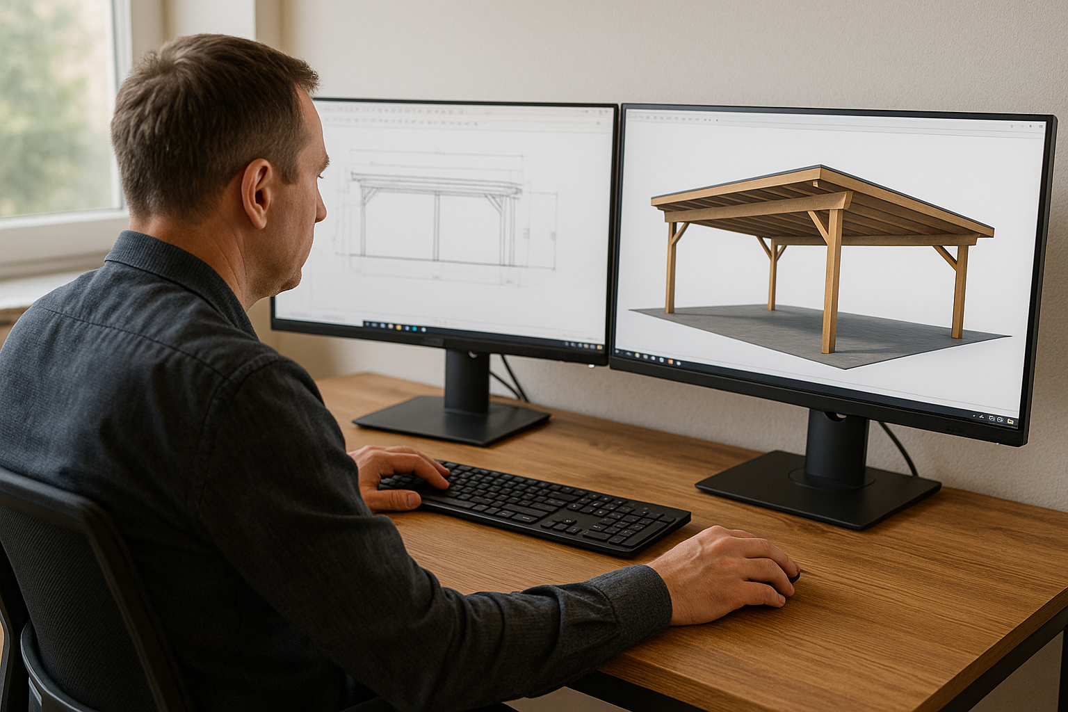 wiata samochodowa na wymiar