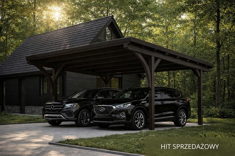 tanie wiaty garażowe